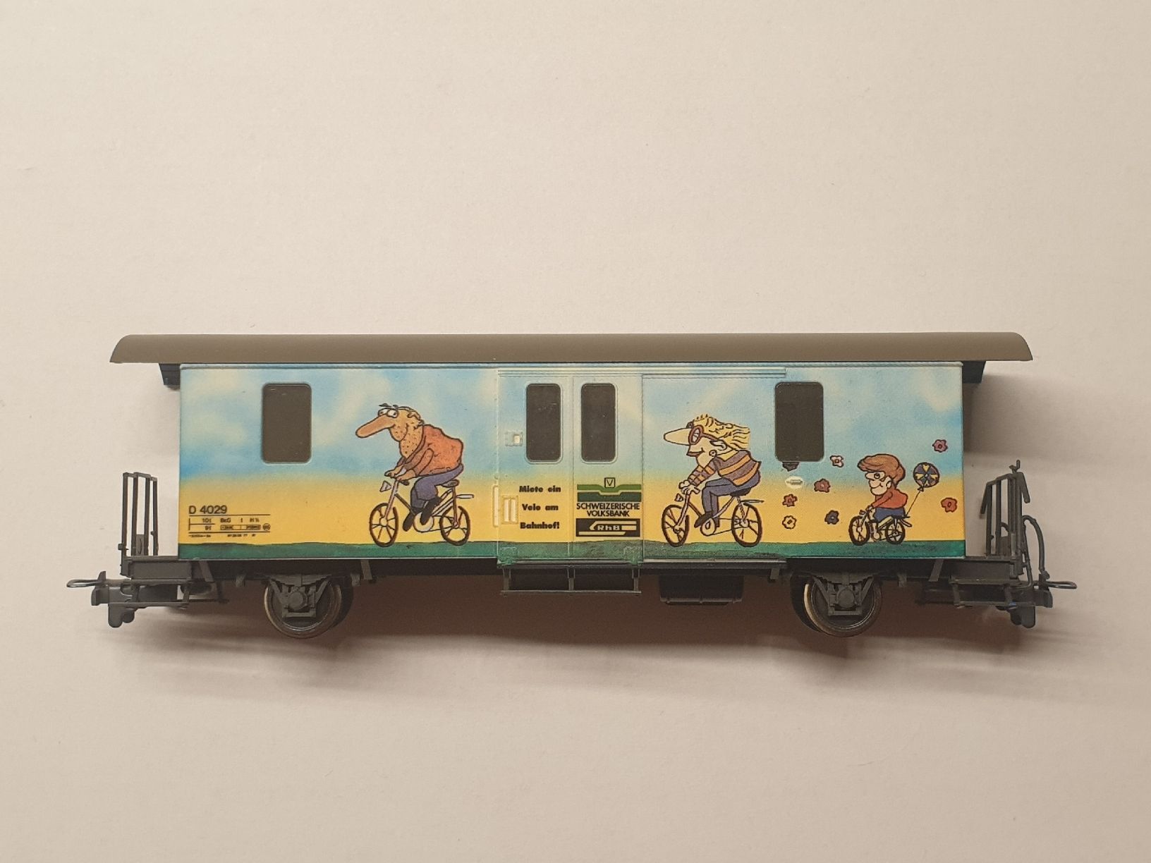 Bemo Modelleisenbahnen: D 4029 Velowagen Bemo – Gebraucht aus Wil SG von bue_ff6k 1