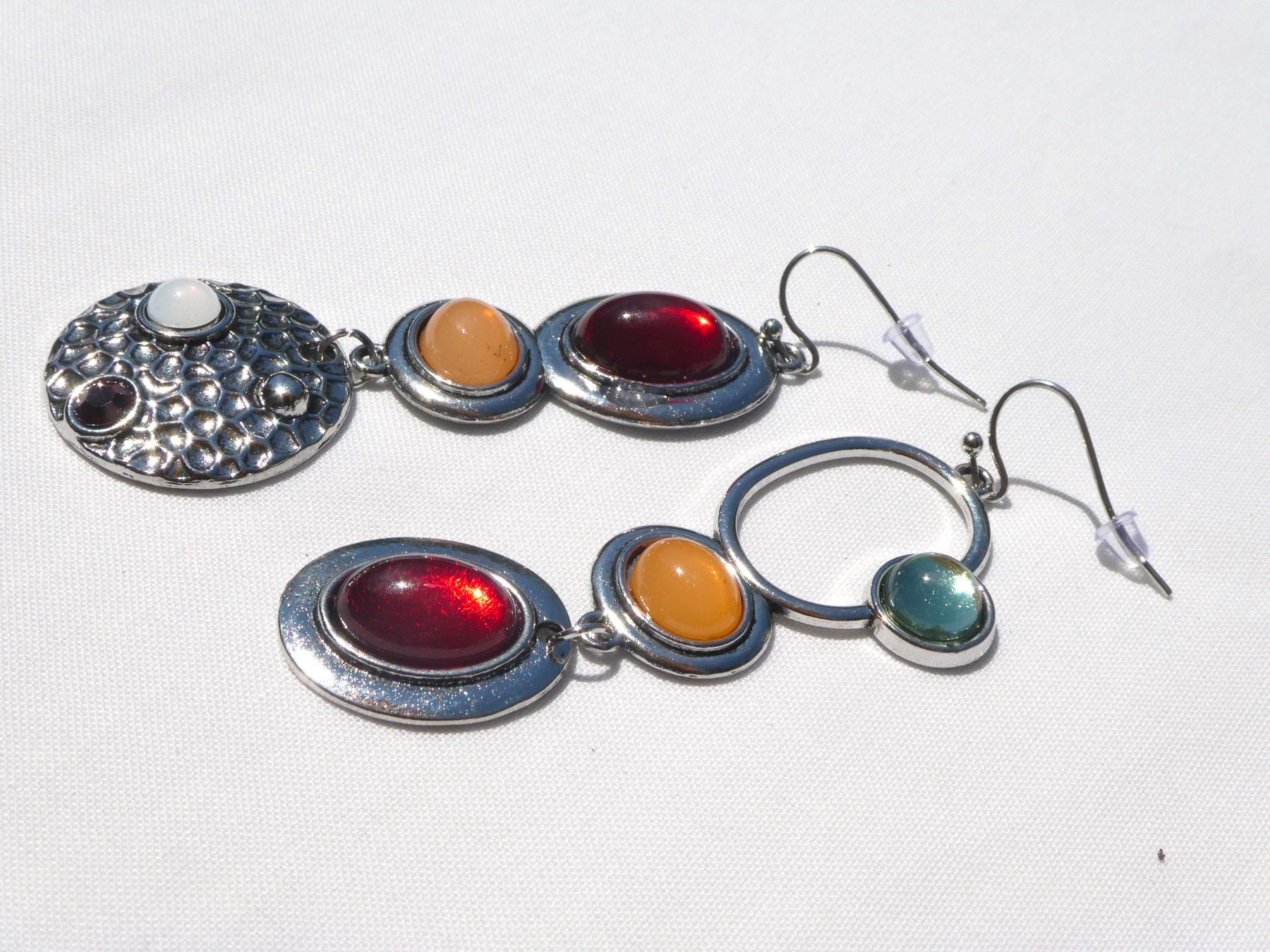 Boucles d'oreille: Ohrhänger im Patchwork-Design, Boho Style /neu – Neuf (Voir description) à Gattikon par kaandooh 2