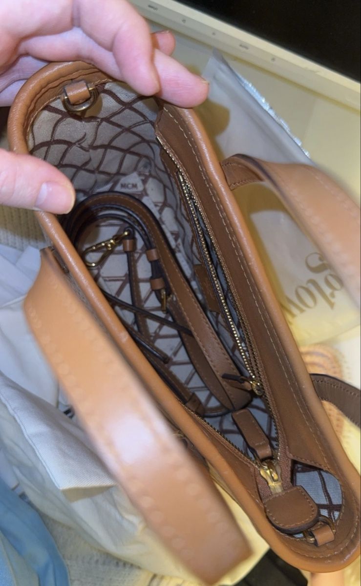 Mcm Taschen für Damen: MCM Tasche braun Leder – Neu (gemäss Beschreibung) aus Dietikon von gbt_mxp5 1