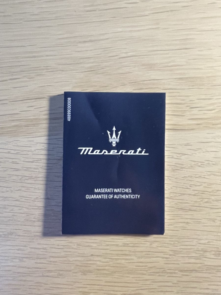 Maserati Orologi: Maserati Sorpasso Uhr, rosé/blau – Nuovo (secondo la descrizione) da Zürich venduto da barale_00 5