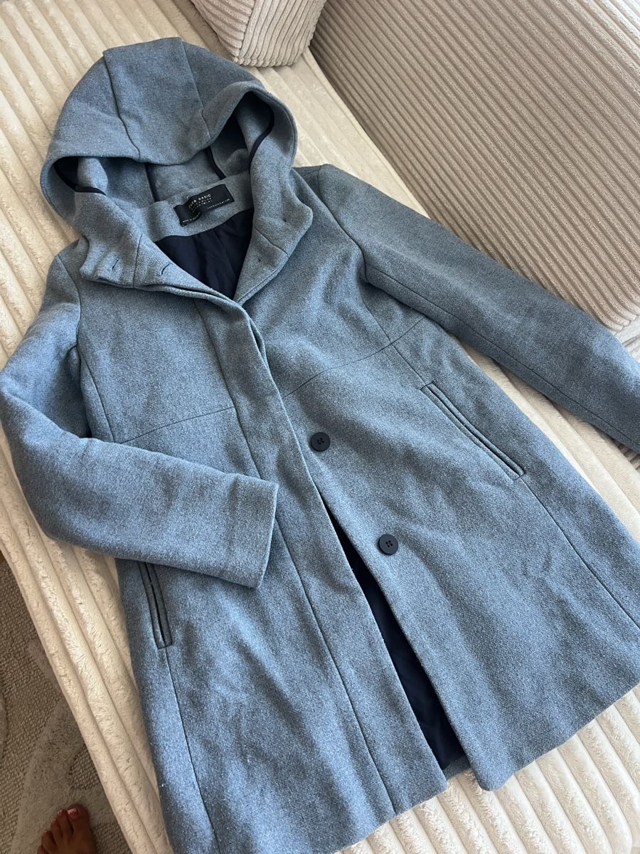 Zara Mäntel: ZARA MANTEL HELLBLAU GR S AB CHF 1.- – Gebraucht aus Basel von theo-g77 2