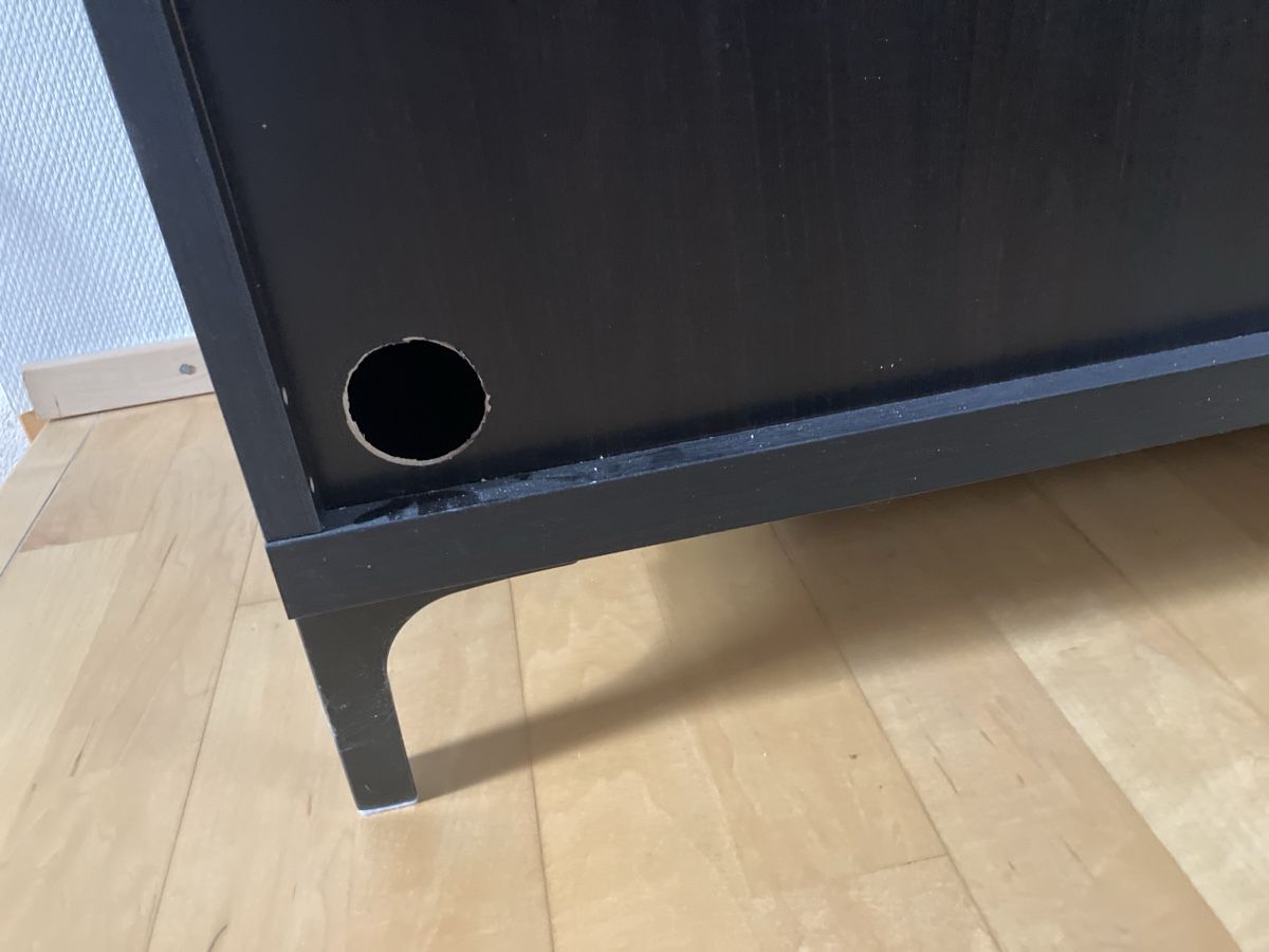 Cassettiere: Lowboard dunkelbraun – Usato da Allschwil venduto da astoerli 5