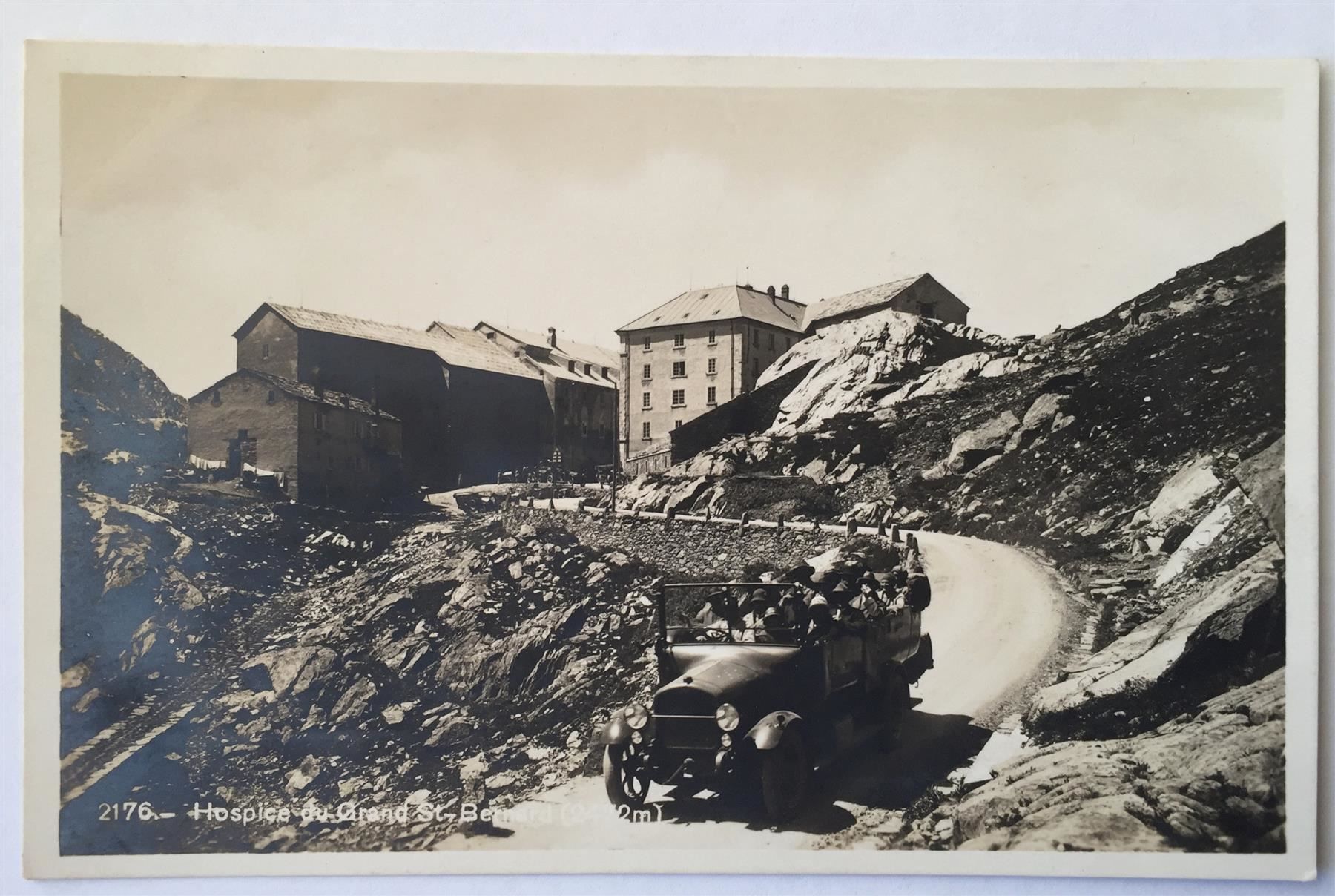 Cartoline postali: Hospice du GRAND ST. BERNARD Oldtimer – Nuovo (secondo la descrizione) da Jona venduto da philajona