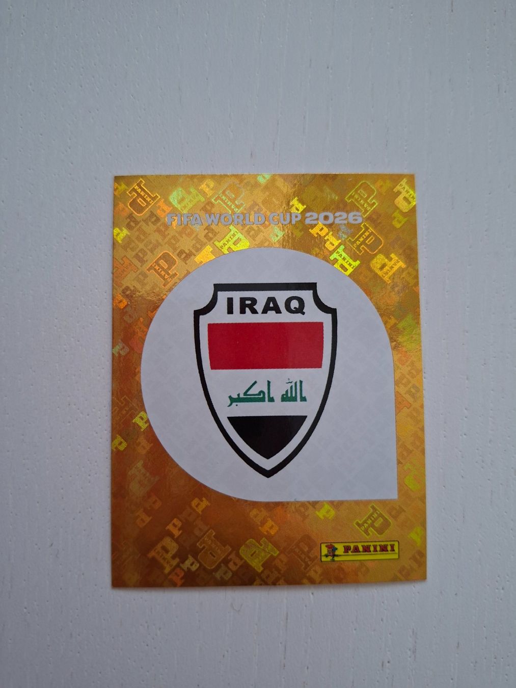Panini Sammelbilder & Trading cards: Panini FIFA WM 2026 IRQ1 – Neu (gemäss Beschreibung) aus Oberwil/Dägerlen von Dominique1606