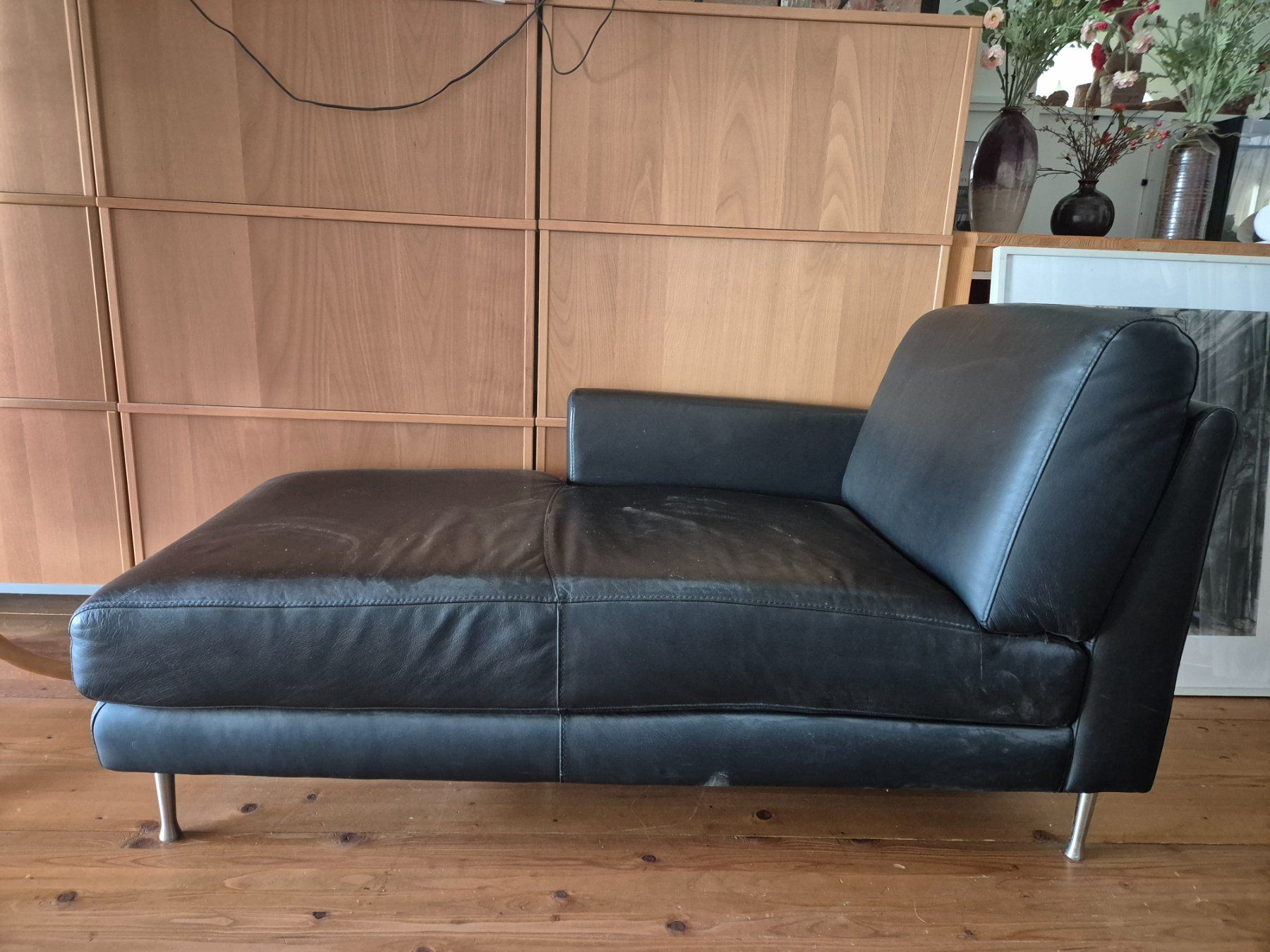 Divani: Ledersofa schwarz – Usato da Küttigen venduto da ppoquet59