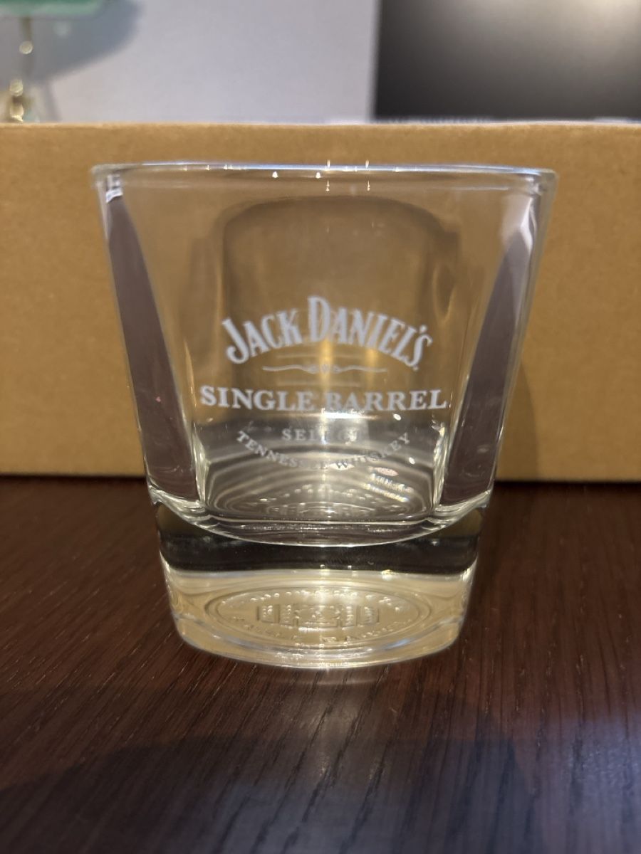 Spirituosen: Jack Daniel's Glas Single Barrel 4 cl neuwertig – Neu (gemäss Beschreibung) aus Brislach von Whisky-fever