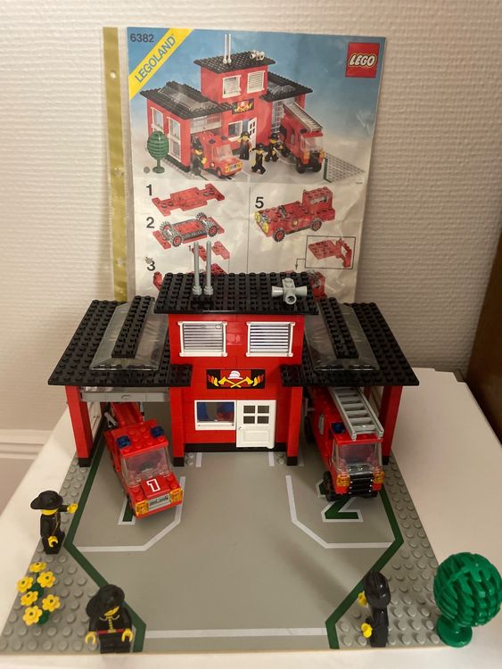 Vintage Lego Feuerwehr 6382 inkl original Bauanleitung (Gebraucht) in ...