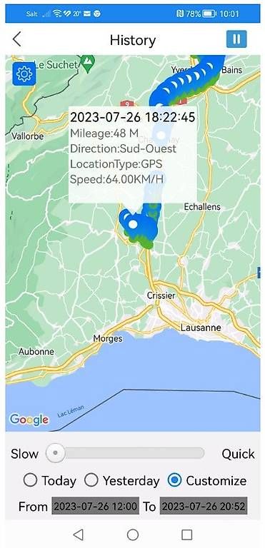 Misurare: Mini traqueur GPS OBD – Usato da Penthalaz venduto da Adrien011 3
