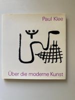 Buch Paul Klee "über die moderne Kunst"
