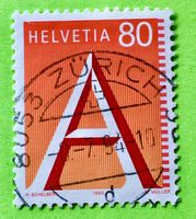 Nr.838 A-Post Marke Stempel 1993 Zürich