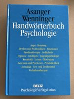 Handwörterbuch Psychologie - Asanger, Wenninger
