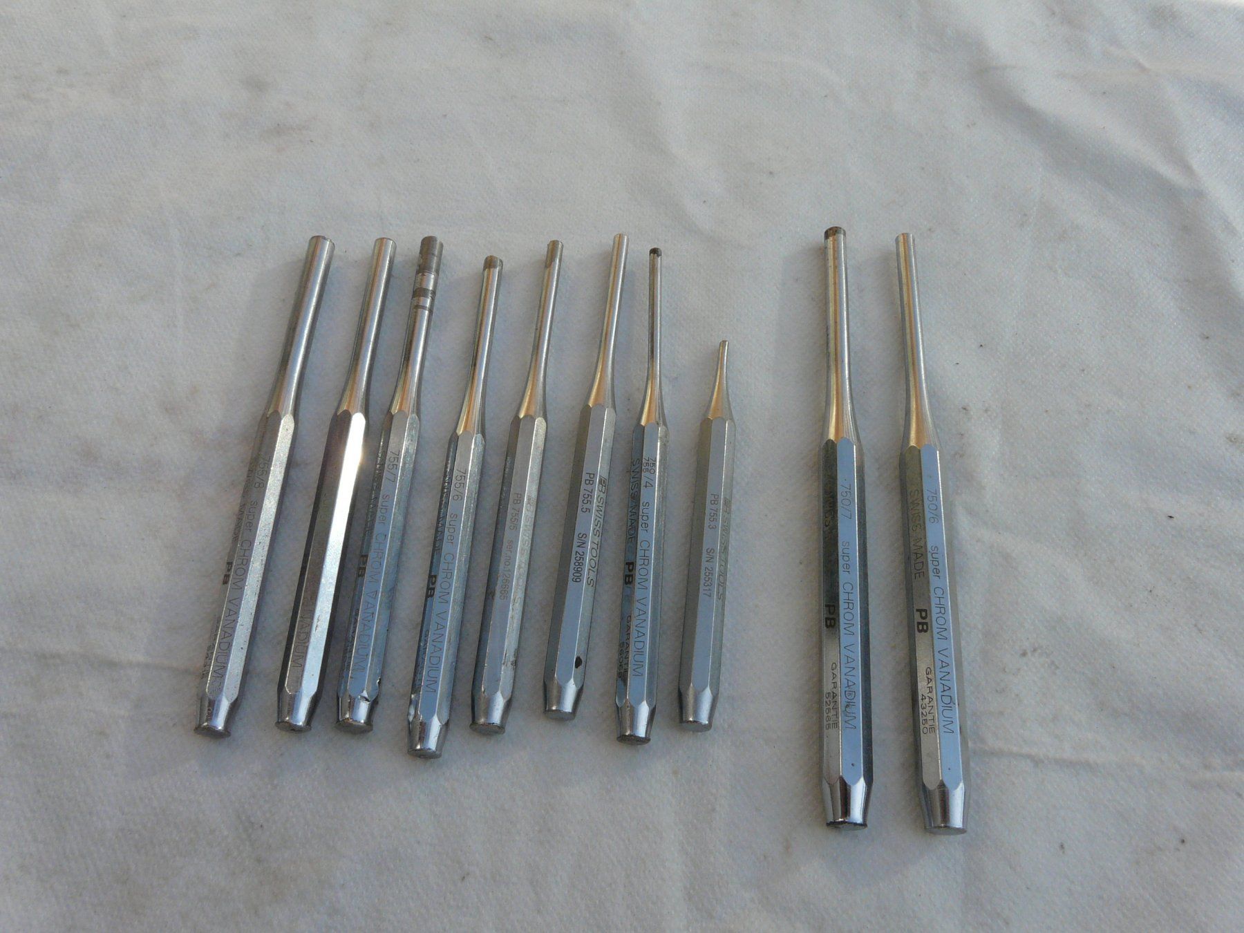 PB Swiss Tools Tutti gli attrezzi: PB Swiss Tools Splintentreiber/Austreiber 10 Stück – Usato da Fribourg venduto da inf_5wmy 2