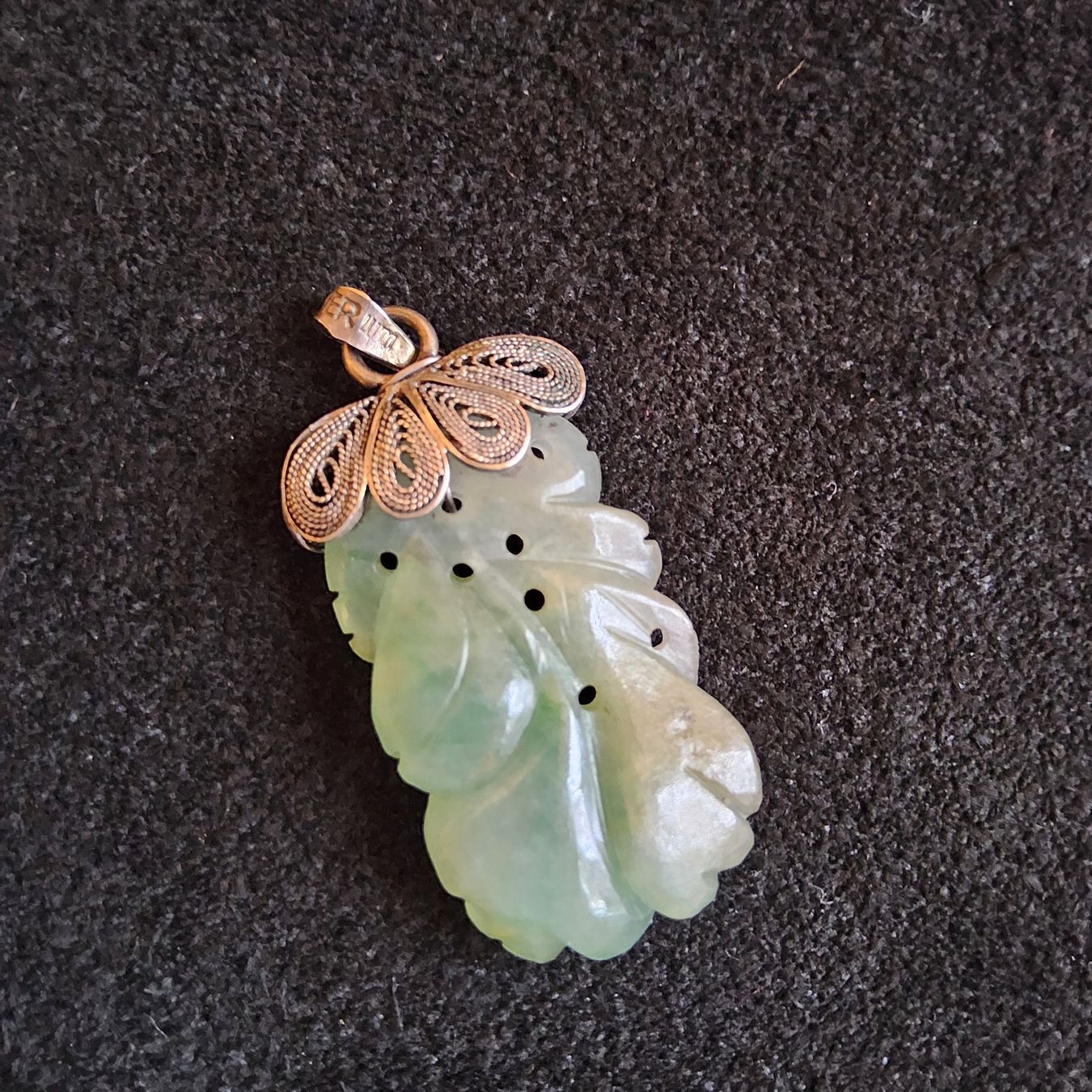 Pendentifs: Antiker Silber 800 Jade Anhänger CHINA – D'occasion à Zürich par helsan 3
