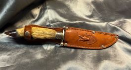 Altes Rehwappen Solingen Jagdmesser Germany