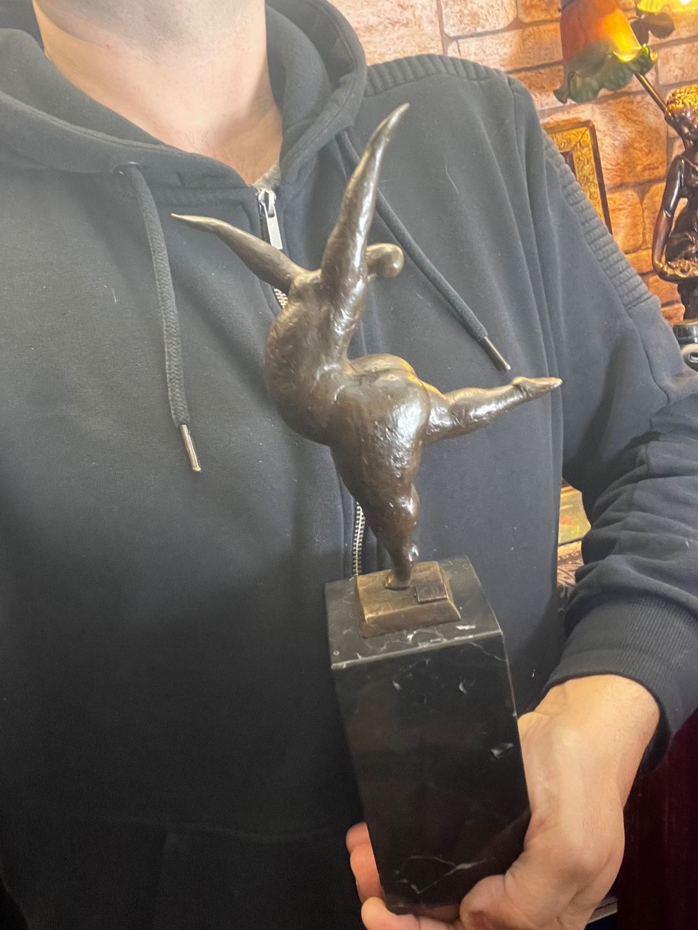 Sculture & Statue: Traumhafte Interessante Dame Bronze Figur – Usato da Oberengstringen venduto da Cici7 4