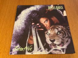 Diana Ross - Eaten Alive - seltene Vinyl Schallplatte!