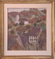 Otto Plattner, Gouache auf Papier, 1886-1951, Schweiz