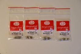8 HAG Ersatz-Wippen 18 mm für Pantographen 523001-50