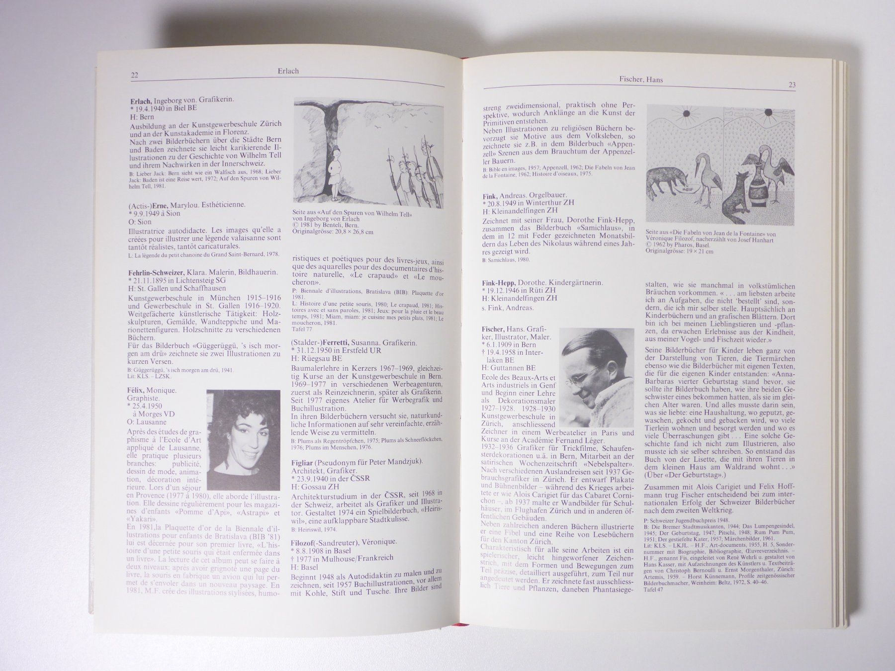 Libri: Lexikon Schweizer Bilderbuch-Illustratoren – Usato da Erschwil venduto da taglang 2