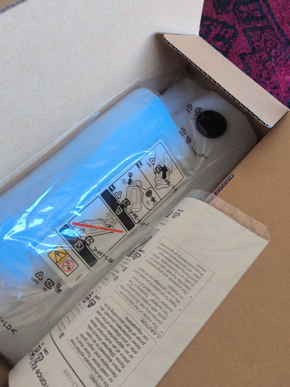 Ricoh Filament: Ricoh Waste Toner Bottle Printer Maintenance Kit type 3800 E – Gebraucht aus Wabern von Silencio 3