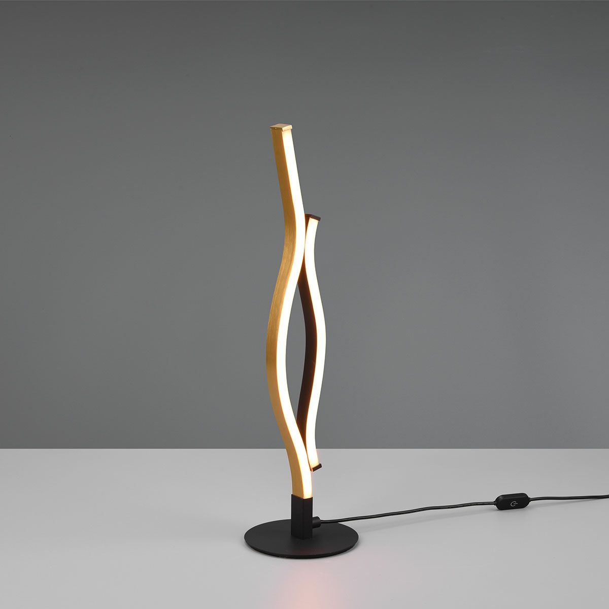 Lampade: LED Tischleuchte, Dimmer, Messing, IP20 – Nuovo (secondo la descrizione) da Kreuzlingen venduto da Smart-Light 2