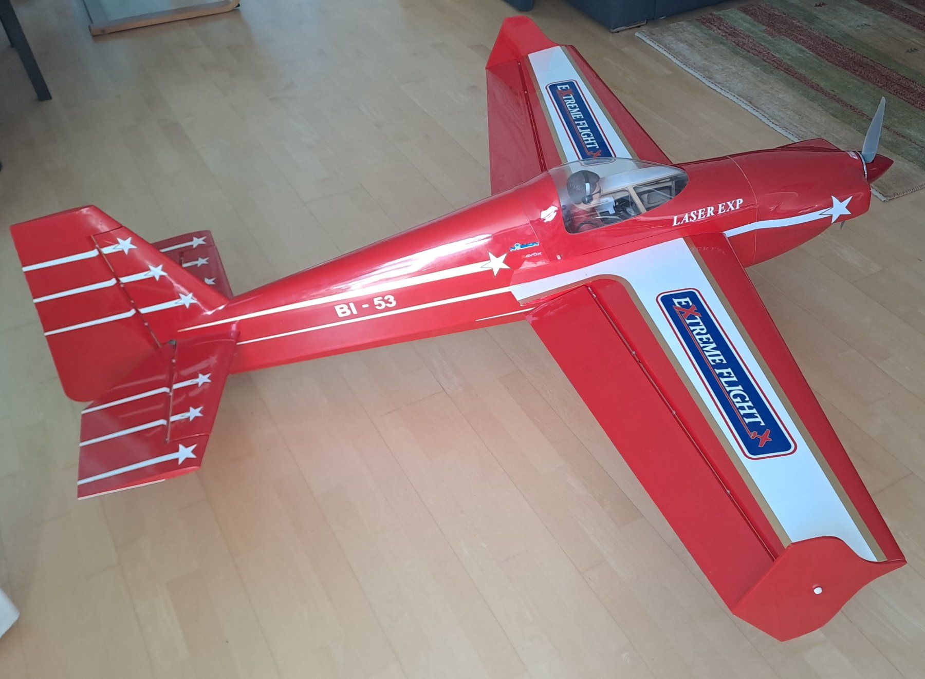 RC Modellbau: Laser EXP 74" – Gebraucht aus Grossaffoltern von Lapalma2 1
