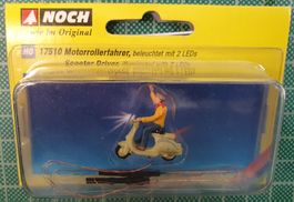 Noch 17510 Motorrad Roller mit Led