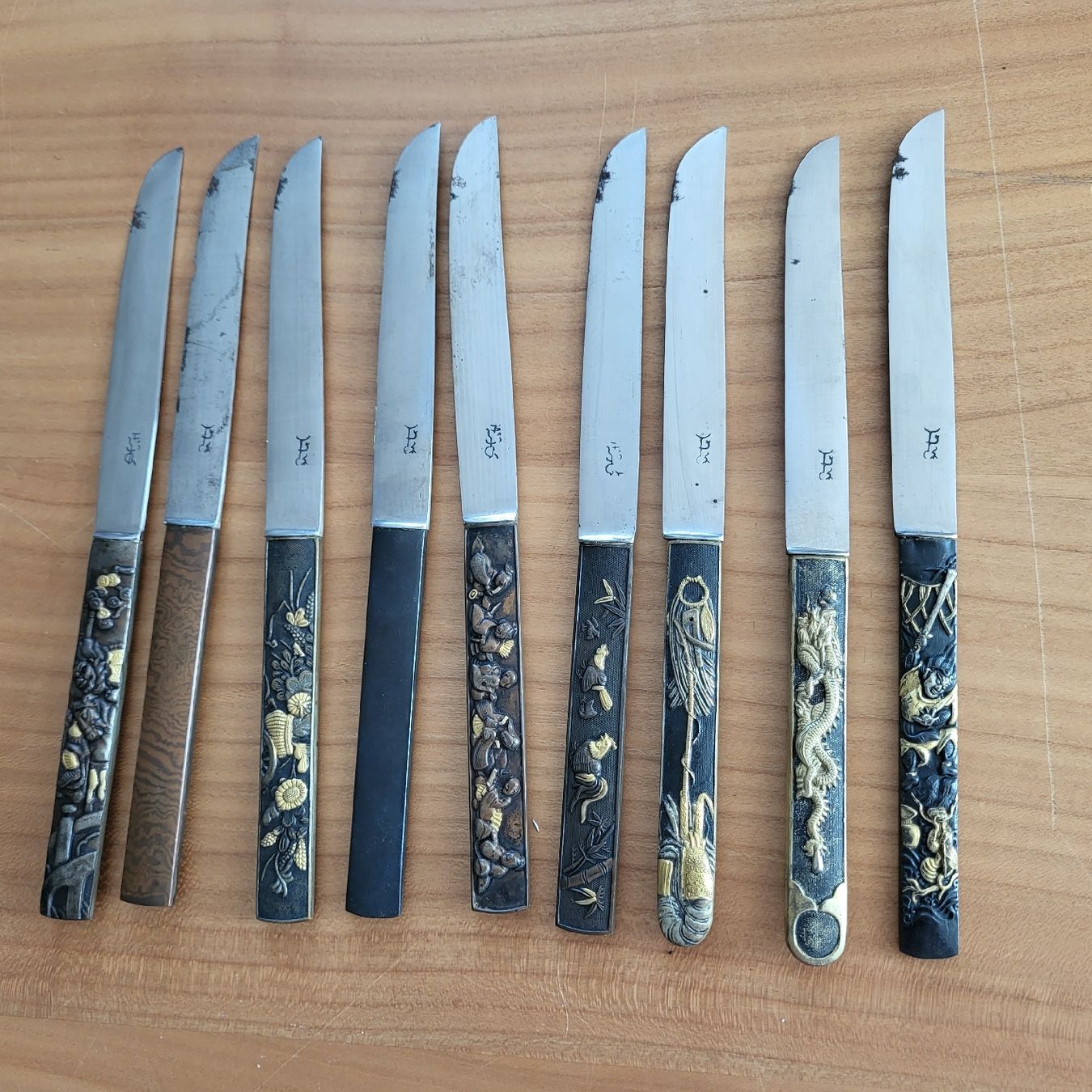 Besteck: 9 Messer Kozuka – Gebraucht aus Kägiswil von Megafi56