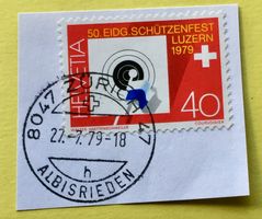 CH Briefmarken VOLLGESTEMPELT Zürich