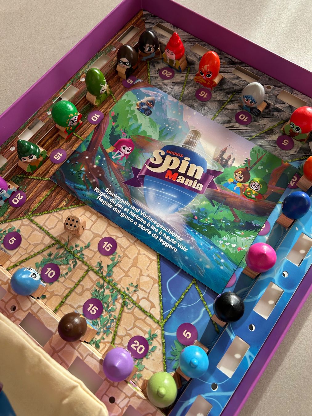 Migros Giochi: SpinMania Sammel+Spielbox – Nuovo e nell'imballaggio originale da Neu St.Johann venduto da har_f865 5