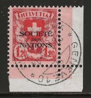 Genfer Ämter S.D.N  Nr. 24 PLF "Hflvetia"  : KP 280.--