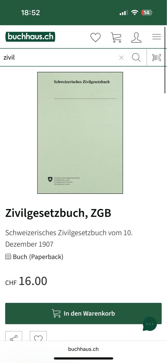 Libri: OR, ZGB, SchKG, StGB – Nuovo (secondo la descrizione) da Dozwil venduto da muffling 1