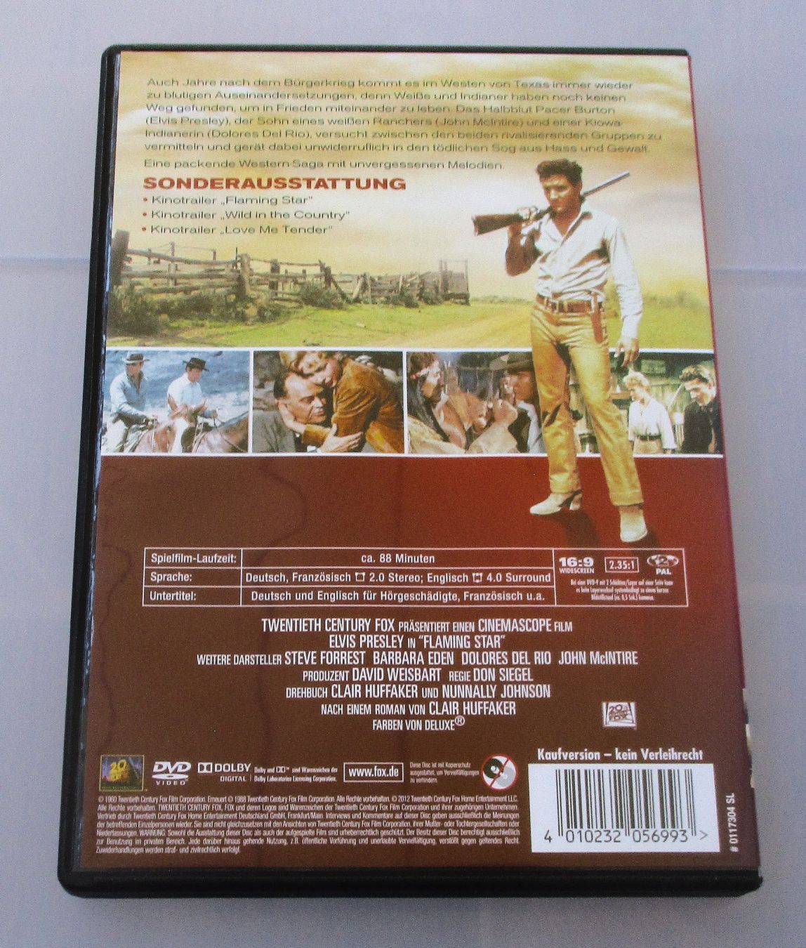 Tous les DVDs: FLAMING STAR - Elvis Presley – D'occasion à Wattwil par Muriel10 1