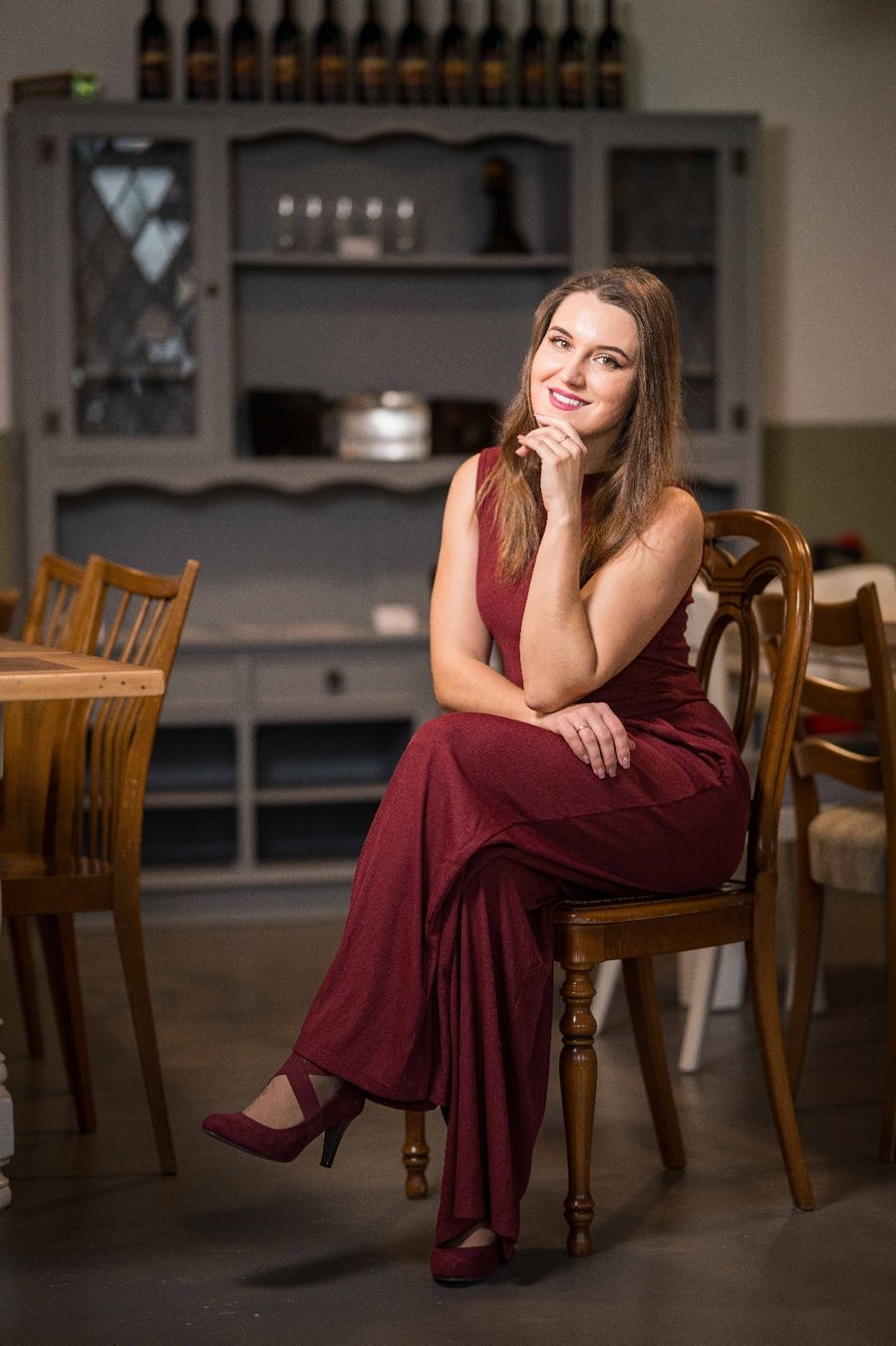 Tute: Stylish Plum Jumpsuit, Wide Leg S Polyester – Nuovo (secondo la descrizione) da Mägenwil venduto da VintageGirly 3