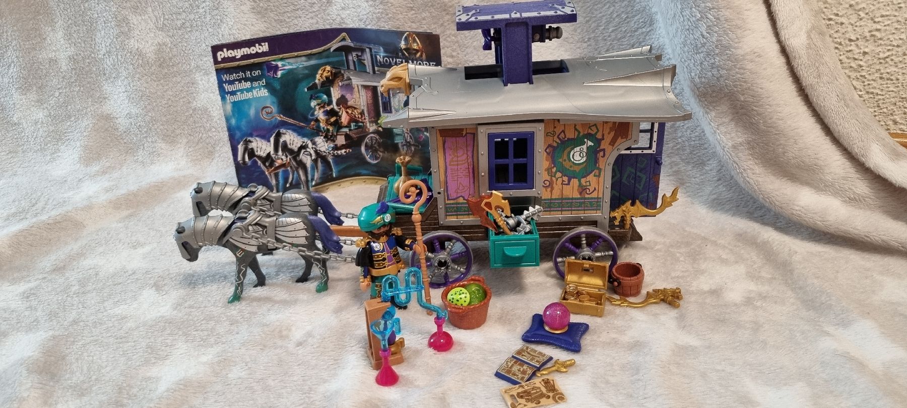 Playmobil Giocattoli: Playmobil Novelmore Kutsche – Nuovo (secondo la descrizione) da Bülach venduto da JadeW.86