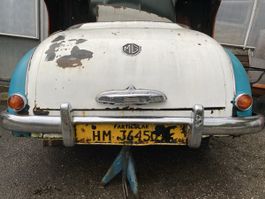 MG Magnette 1957 Heck