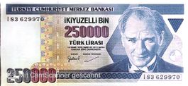 Türkische Lira 250'000