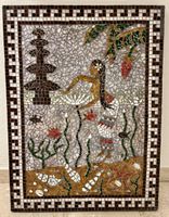 Bali Mosaik Bild 49x66 cm