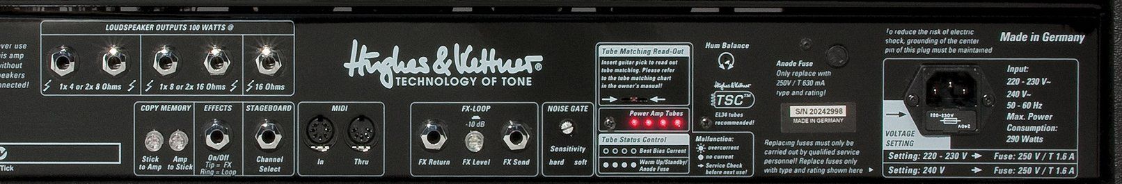 Hughes & Kettner Amplificateurs: Hughes & Kettner Coreblade Top, Blackstar Artisan One 4x12 – D'occasion à Frauenfeld par Lifeson 5