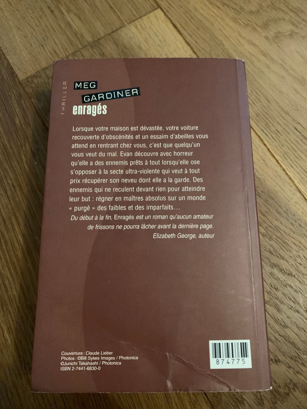 Libri: Enragés - Meg Gardiner - Thriller – Nuovo (secondo la descrizione) da Erlach venduto da ely-87 1