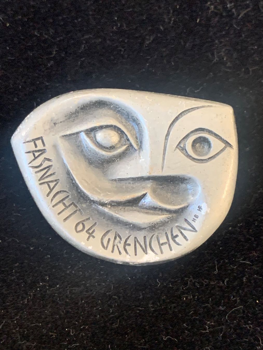 Placchette & Badge: Fasnacht Grenchen ALU 1964 – Usato da Basel venduto da fasnachtsoutlet1965