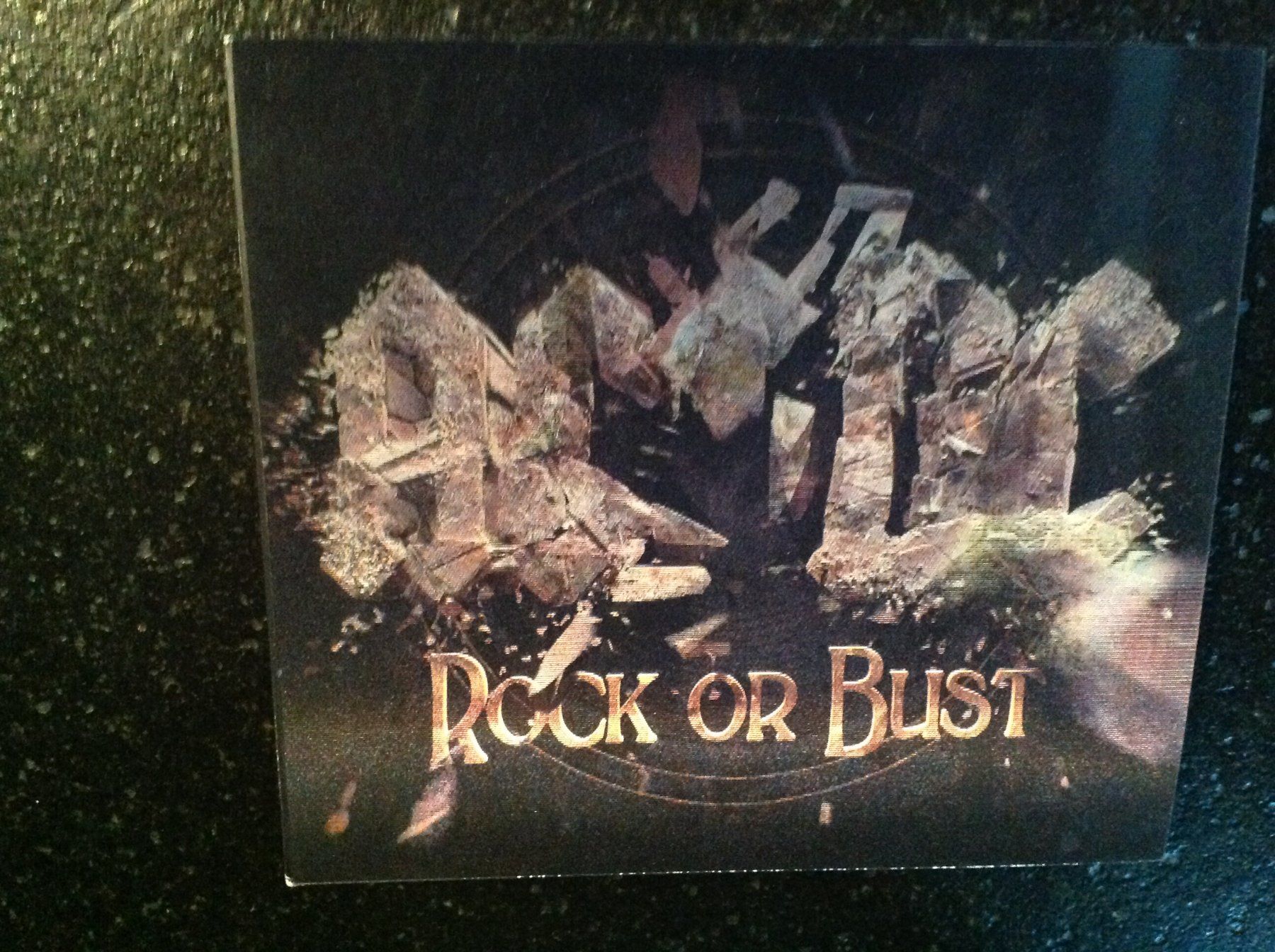 CDs: CD AC-DC - Rock or Bust / cover animée – D'occasion à Vuiteboeuf par broticaire 1