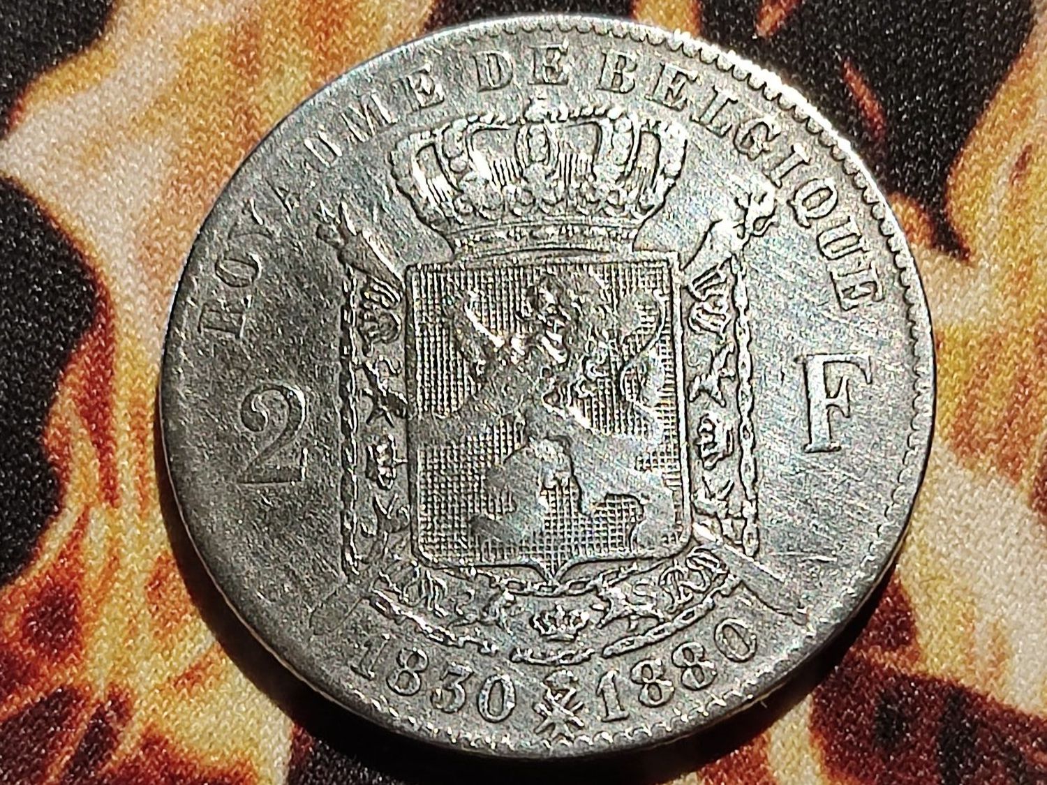 Toutes les monnaies: 2 Franc Belgien Silber 1880 – D'occasion à Rieden SG par res1291