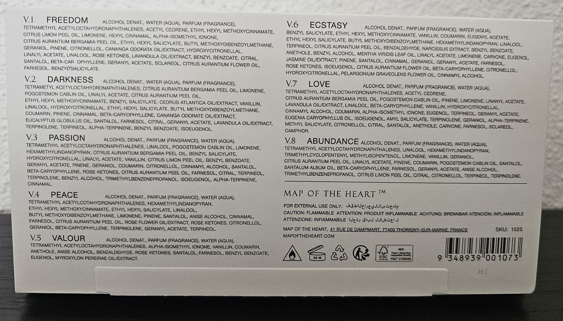 Profumi & Eau de Toilette: Map of the Heart Discovery Set – Nuovo (secondo la descrizione) da Mauren venduto da Cthulchu 2