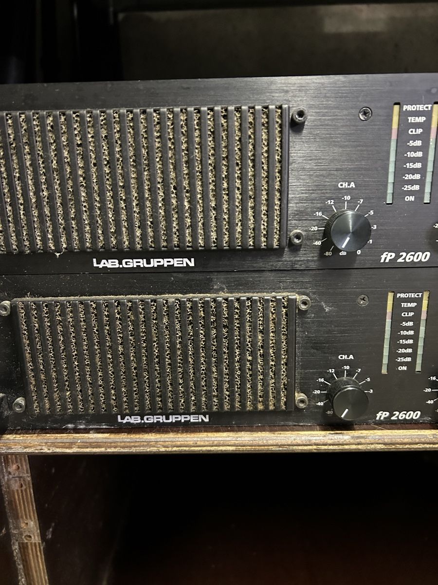 Lab.Gruppen Amplificatori: Lab Gruppen FP2600 – Usato da Oberstammheim venduto da Dbsound24 2