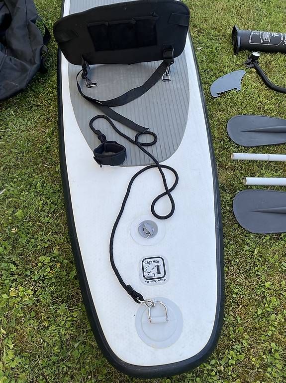 Tavole da surf e di nuoto: SUP Paddle Board mit Kajaksitz – Usato da Buchs SG venduto da auchan2008 1