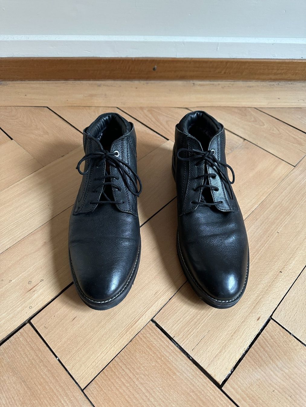 Salamander Herrenschuhe: SALAMANDER - Leder Halbschuhe schwarz 42 – Gebraucht aus Zürich von Diazaio 1
