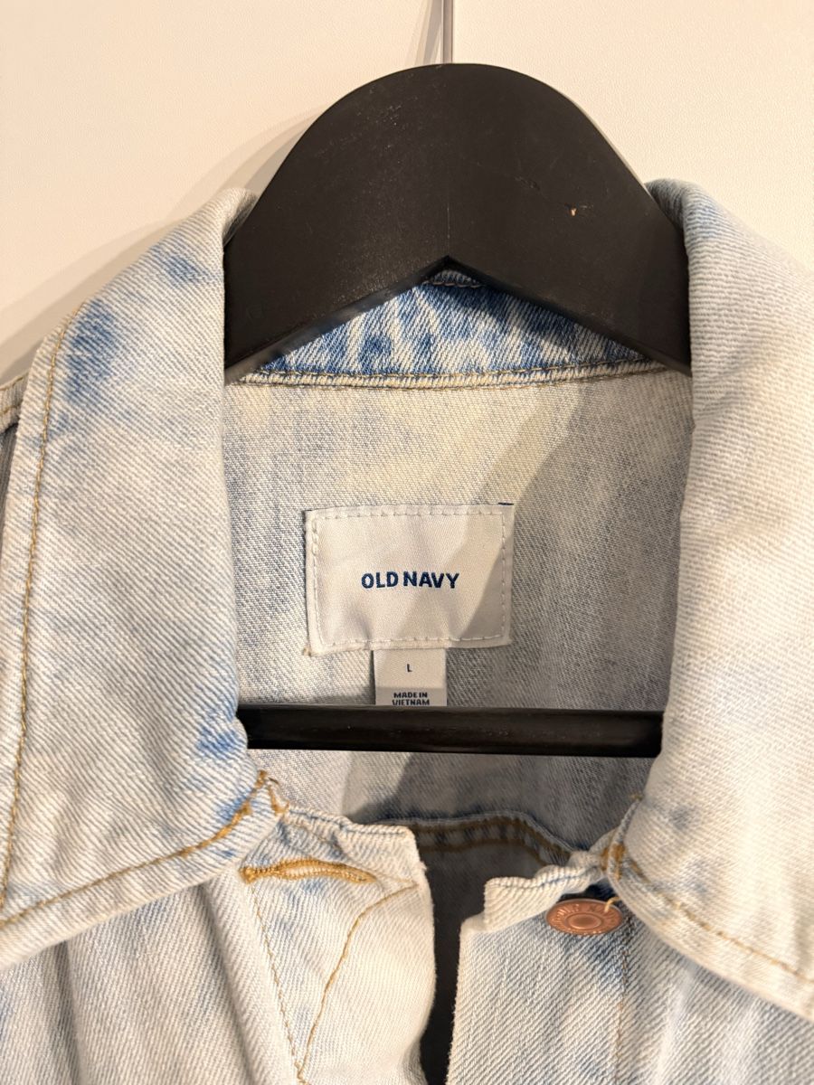 Jacken: Damen Jeans Jacke Oversize L Stonewash Old Navy Hellblau – Gebraucht aus Sursee von Betlaze 2