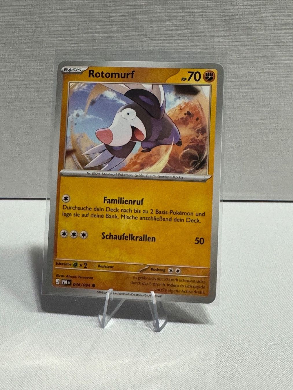 Pokémon Cartes à collectionner: Rotomurf - Dunkelnacht PBL DE 046 – D'occasion à Schachen LU par danb86