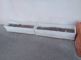 Hochbeet Eternitkisten Pflanztöpfe